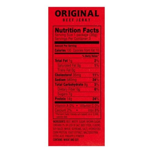 Khô bò Mỹ Jack Link’s Original, Tender Bites, Teriyaki (Lốc 9 gói x 35g) 22 kho bo my jack links original tender bites teriyaki loc 9 goi x 35g kh
