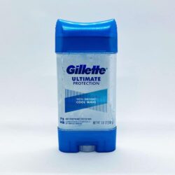 lan khu mui cho nam gillette clear gel advanced 5 in 1 cool wave 107g 180725 ka