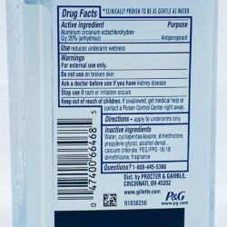 lan khu mui cho nam gillette clear gel advanced 5 in 1 cool wave 107g 180725 kc