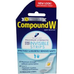 mieng dan loai bo mun coc compound w wart remover one step invisible strips 14 mieng 21923 kb