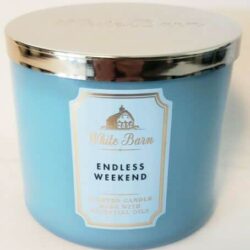 Nến thơm 3 tim Bath & Body Works White Barn Endless Weekend 411g 7 nen thom 3 tim bath body works white barn endless weekend 411g kc