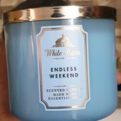 Nến thơm 3 tim Bath & Body Works White Barn Endless Weekend 411g 11 nen thom 3 tim bath body works white barn endless weekend 411g ke