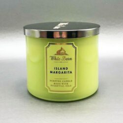 Nến thơm 3 tim Bath & Body Works White Barn Island Margarita Green 411g 6 nen thom 3 tim bath body works white barn island margarita green 411g ka