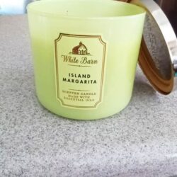 Nến thơm 3 tim Bath & Body Works White Barn Island Margarita Green 411g 9 nen thom 3 tim bath body works white barn island margarita green 411g kb