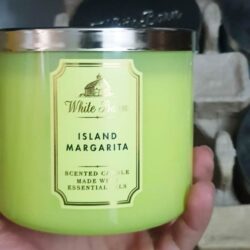 Nến thơm 3 tim Bath & Body Works White Barn Island Margarita Green 411g 8 nen thom 3 tim bath body works white barn island margarita green 411g kd