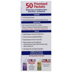 Nước muối rửa mũi (nước muối sinh lý) Neilmed Sinus Rinse 50 gói 8 nuoc muoi rua mui nuoc muoi sinh ly neilmed sinus rinse 50 goi kb