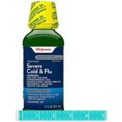 Siro cảm Walgreens Severe Cold & Flu Night Time 355ml (Original) 6 siro cam walgreens severe cold flu night time 355ml original ka