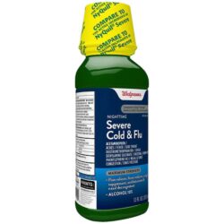 Siro cảm Walgreens Severe Cold & Flu Night Time 355ml (Original) 7 siro cam walgreens severe cold flu night time 355ml original kb