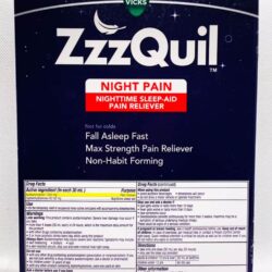 Siro giảm đau, hỗ trợ giấc ngủ ban đêm Vicks ZzzQuil Night Pain Nighttime Sleep Aid 354ml x2 (Berry) 9 siro giam dau ho tro giac ngu ban dem vicks zzzquil night pain nighttime sleep aid 354ml x2 berry knc