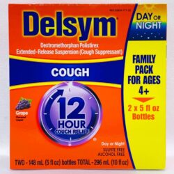 Siro ho Delsym 12 Hour Cough Relief Day or Night 296ml cho người lớn và trẻ em 4+ (vị Nho) 7 siro ho delsym 12 hour cough relief day or night 296ml cho nguoi lon va tre em 4 vi nho knb
