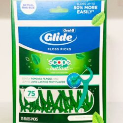 Tăm chỉ nha khoa Oral-B Glide Scope Outlast Floss Picks Mint 300 cái (75 cái x4 bịch) 5 tam chi nha khoa oral b glide scope outlast floss picks mint 300 cai kra