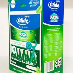 Tăm chỉ nha khoa Oral-B Glide Scope Outlast Floss Picks Mint 300 cái (75 cái x4 bịch) 6 tam chi nha khoa oral b glide scope outlast floss picks mint 300 cai krb