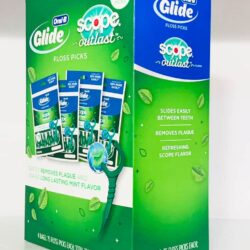 Tăm chỉ nha khoa Oral-B Glide Scope Outlast Floss Picks Mint 300 cái (75 cái x4 bịch) 7 tam chi nha khoa oral b glide scope outlast floss picks mint 300 cai krc
