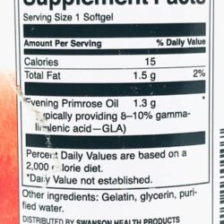 Tinh dầu hoa anh thảo Swanson Evening Primrose Oil 1300mg 100 Softgels 9 tinh dau hoa anh thao swanson evening primrose oil 1300mg 100 softgels kb