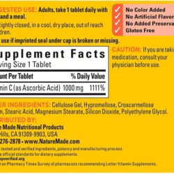 Viên bổ sung Vitamin C Nature Made C 1000mg 100 Tablets 6 vien bo sung vitamin c nature made c 1000mg 100 tablets ka