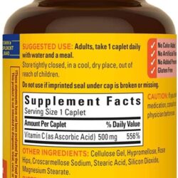 vien bo sung vitamin c nature made c 500mg 130 caplets with rose hips kb