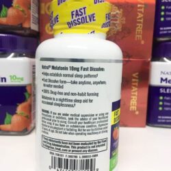 vien ngam giup ngu ngon natrol melatonin sleep drug free 10mg dau 100 vien kc