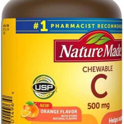 vien ngam vitamin c tang de khang nature made chewable c 500mg 60 tablets vi cam ka