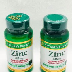 Viên uống bổ sung kẽm Nature’s Bounty Zinc 50mg 100 viên 10 vien uong bo sung kem natures bounty zinc 50mg 100 vien knre