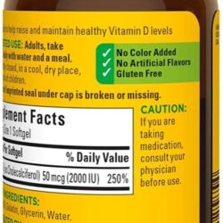 vien uong bo sung vitamin d3 nature made vitamin d3 2000iu 50mcg 90 softgels kd