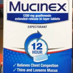 Viên uống cắt cơn ho có đàm, tức ngực Mucinex Maximum Strength 14 viên 8 vien uong cat con ho co dam tuc nguc mucinex maximum strength 14 vien ka