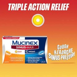Viên uống giảm cảm ho ngày và đêm Mucinex Sinus-Max Maximum Strength Day & Night 20 Caplets 16 vien uong giam cam ho ngay va dem mucinex sinus max maximum strength day night 20 caplets kd