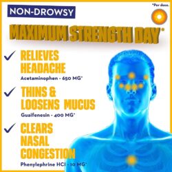 Viên uống giảm cảm ho ngày và đêm Mucinex Sinus-Max Maximum Strength Day & Night 20 Caplets 14 vien uong giam cam ho ngay va dem mucinex sinus max maximum strength day night 20 caplets kh