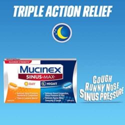 Viên uống giảm cảm ho ngày và đêm Mucinex Sinus-Max Maximum Strength Day & Night 20 Caplets 17 vien uong giam cam ho ngay va dem mucinex sinus max maximum strength day night 20 caplets kj
