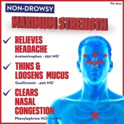 Viên uống giúp thông mũi Mucinex Sinus-Max Maximum Strength Severe Congestion & Pain 20 Caplets 8 vien uong giam dau thong mui mucinex sinus max maximum strength severe congestion pain 20 caplets kd