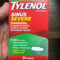 Viên uống thông mũi, giảm viêm xoang Tylenol Sinus Severe Day 24 Caplets 7 vien uong thong mui giam viem xoang tylenol sinus severe day 24 caplets kc
