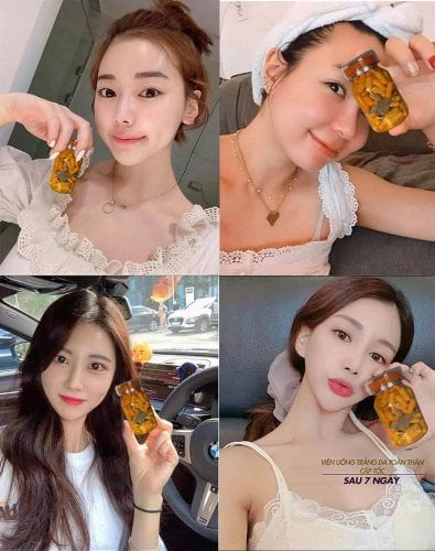 Viên uống trắng da Genie Premium Max White Plus Hàn Quốc 60 viên 12 vien uong trang da genie premium max white plus han quoc 60 vien ka