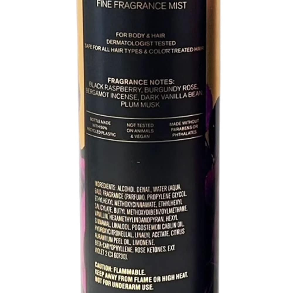 Xịt thơm Bath & Body Works Dark Kiss Fine Fragrance Mist 236ml - Ảnh 6