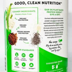 bot protein huu co orgain organic protein 920g huong chocolate coconut kg