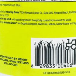 bot sieu thuc pham xanh amazing grass green superfood 360g vi truyen thong ka