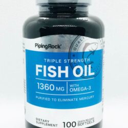 Dầu cá Omega-3 Piping Rock Triple Strength Fish Oil 1360mg Omega-3 820mg 100 viên 7 dau ca omega 3 piping rock triple strength fish oil 1360mg omega 3 820mg 100 vien kc