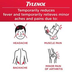 Viên uống Tylenol 8Hr Muscle Aches & Pain 650mg 100 Caplets 13 giam dau co khop tylenol 8hr muscle aches pain 650mg 100 caplets kd