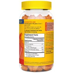 Kẹo dẻo C tăng sức đề kháng cho trẻ em Nature Made Kids First Vitamin C 110 Gummies (Vị Cam) 6 keo deo c tang suc de khang cho tre em nature made kids first vitamin c 110 gummies kc