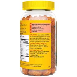 Kẹo dẻo C tăng sức đề kháng cho trẻ em Nature Made Kids First Vitamin C 110 Gummies (Vị Cam) 7 keo deo c tang suc de khang cho tre em nature made kids first vitamin c 110 gummies kd