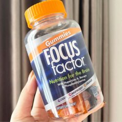 Kẹo dẻo giúp tăng cường sự tập trung của não bộ Focus Factor 100 Gummies 18 keo deo giup tang cuong su tap trung cua nao bo focus factor 100 gummies kc