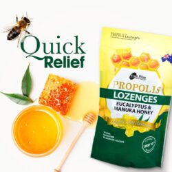 Kẹo ngậm keo ong True Blue Propolis Lozenges Eucalyptus & Manuka Honey 800g 13 keo ngam keo ong true blue propolis lozenges eucalyptus manuka honey 800g ka