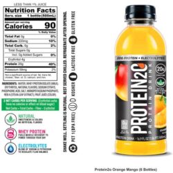 nuoc uong protein dien giai protein2o 20g protein electrolytes drink 500ml x 12 chai dua hau dau cam xoai ka