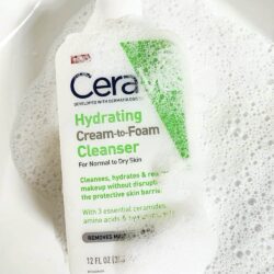 sua rua mat tay trang cerave hydrating cream to foam cleanser removes makeup 355ml kg