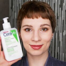 sua rua mat tay trang cerave hydrating cream to foam cleanser removes makeup 355ml kh