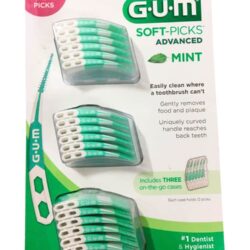 Tăm xỉa răng nha khoa Gum Soft Picks Advanced Mint 180 cái 3 tam xia rang nha khoa gum soft picks advanced mint 180 cai 051124 ka