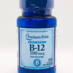 Viên ngậm Vitamin B-12 Puritan’s Pride B12 500mcg Sublingual 100 Microlozenges 6 vien ngam vitamin b 12 puritans pride b12 500mcg sublingual 100 microlozenges ke