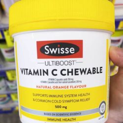 Viên nhai tăng sức đề kháng Swisse Vitamin C Chewable 500mg 310 Chewable Tablets 5 vien nhai tang suc de khang swisse vitamin c chewable 500mg 310 vien ka