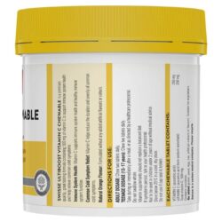 Viên nhai tăng sức đề kháng Swisse Vitamin C Chewable 500mg 310 Chewable Tablets 6 vien nhai tang suc de khang swisse vitamin c chewable 500mg 310 vien kc