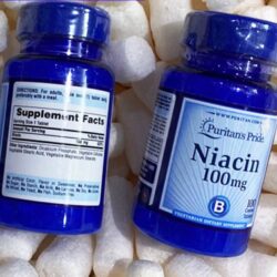 Viên uống bổ sung Niacin (Vitamin B3) Puritan’s Pride Niacin 100mg 100 viên 8 vien uong bo sung niacin vitamin b3 puritans pride niacin 100mg 100 vien kc