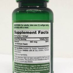 vien uong bo sung selenium ngan ngua ung thu puritans pride absorbable selenium 200mcg 100 softgels 040524 kb