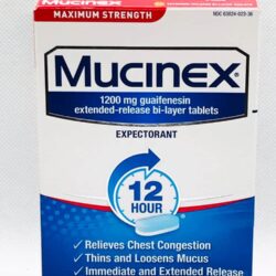 Viên uống cắt cơn ho có đàm, tức ngực Mucinex Maximum Strength 28 viên 13 vien uong cat con ho co dam tuc nguc mucinex maximum strength 28 vien knd